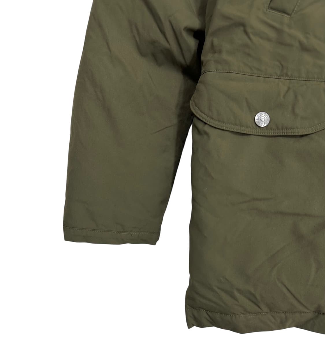 리바이스 덕다운 야상패딩 카키 (M) 상품이미지7