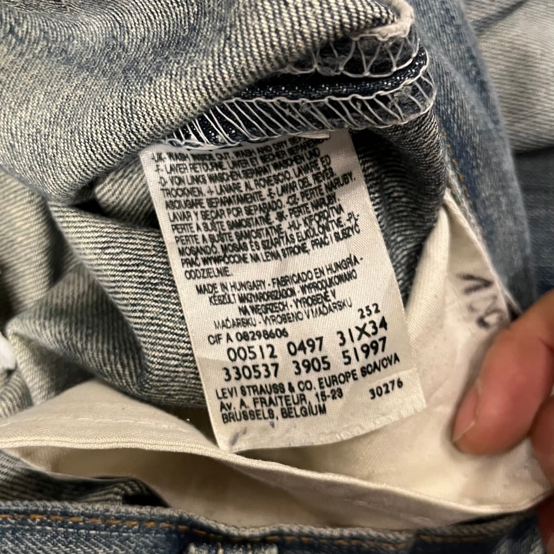 00s 리바이스512 슬림 부츠컷 (31“) 상품이미지7