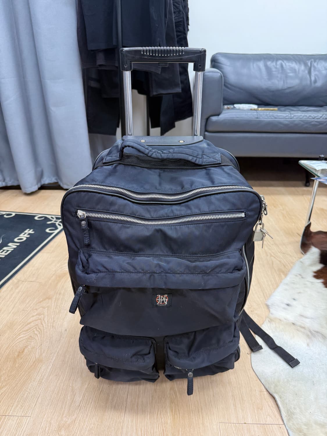 장 폴 고티에 JPG 나일론 롤러 캐리백 상품이미지1