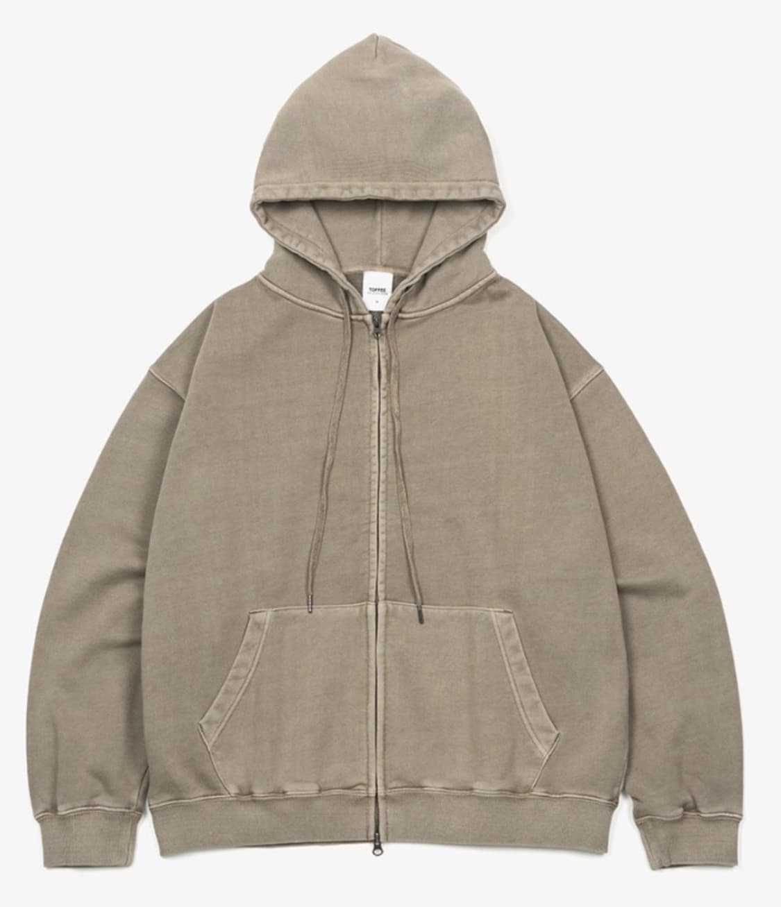 토피 피그먼트 투웨이 후드집업 M사이즈 새상품 상품이미지1