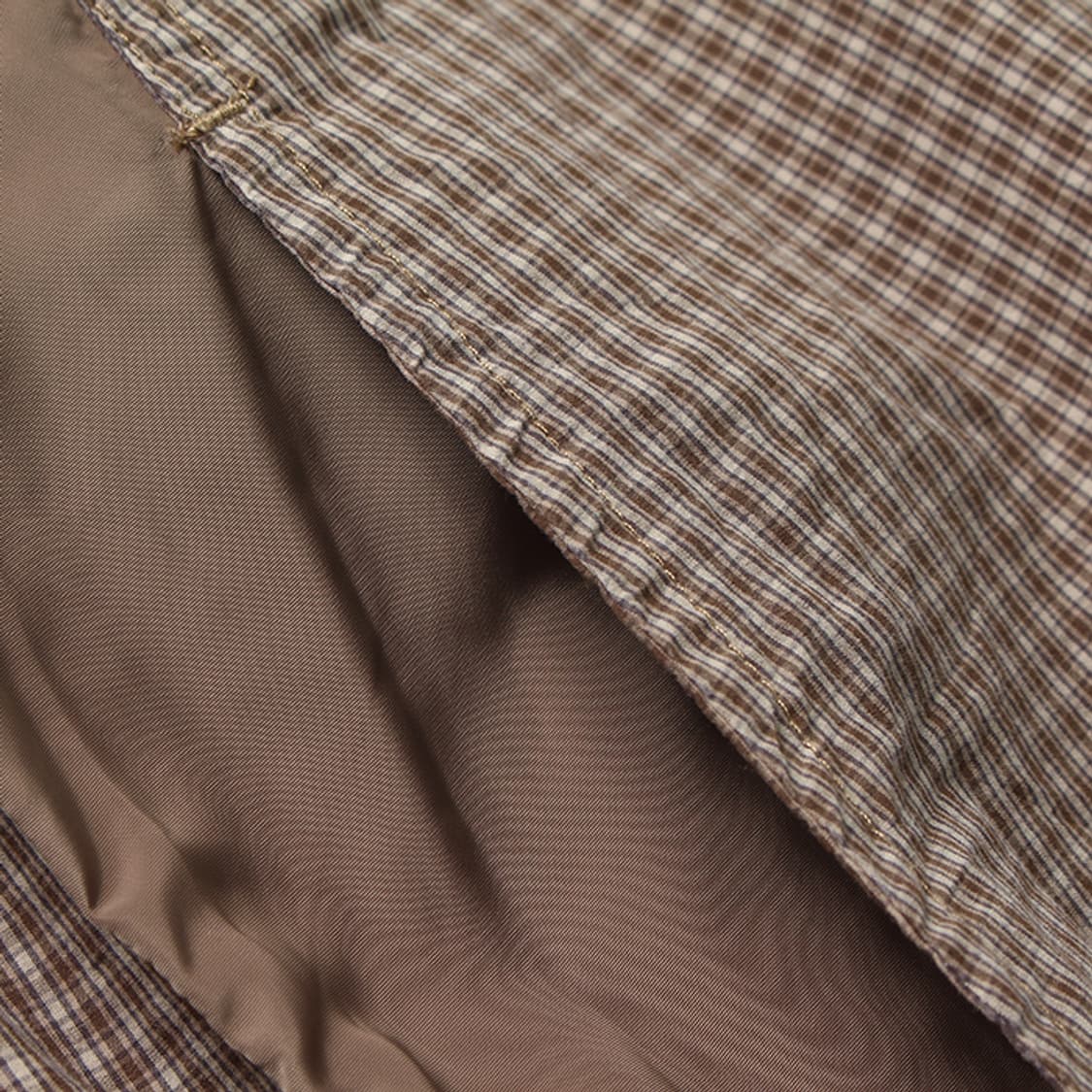  BEAMS "Brown Check Anorak" 상품이미지7