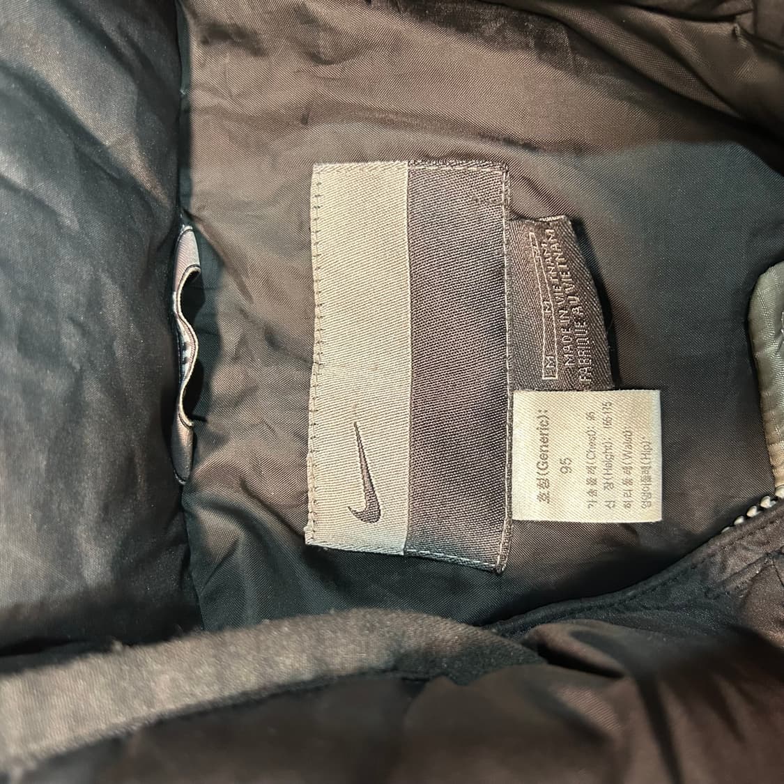 [XL] 00s 나이키 센터로고 경량패딩 상품이미지4