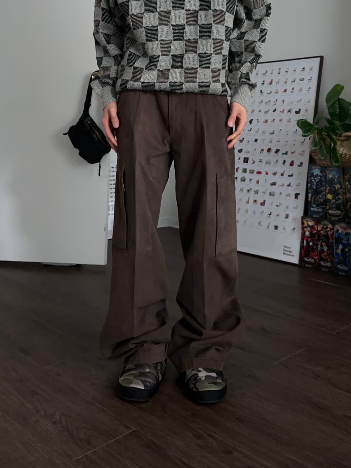 Form Daka 루즈 스트레이트 카고 트라우저 상품이미지5