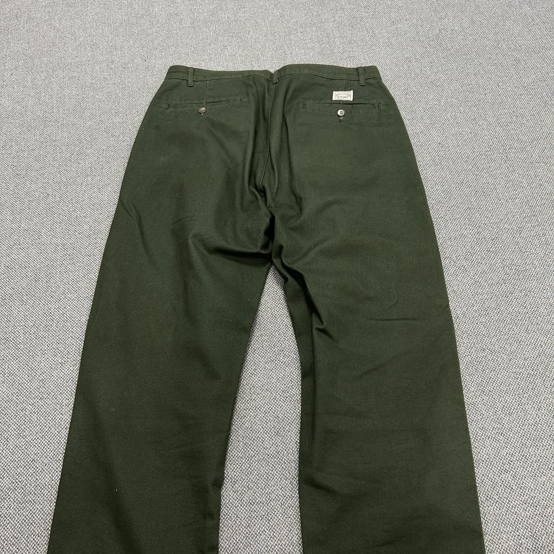 폴로 USA 카키 핀턱 치노팬츠(32X30) 상품이미지5