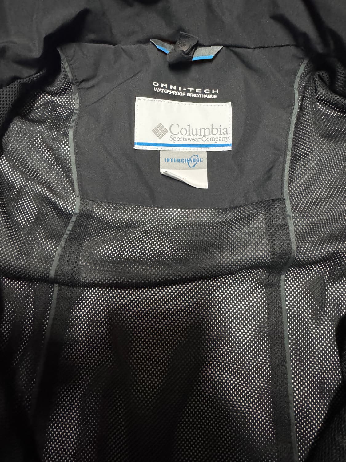 컬럼비아 옴니테크 등산 후드 바람막이 자켓 XL 상품이미지4