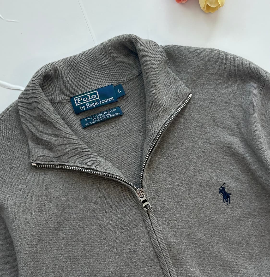 Polo 폴로랄프로렌 투웨이 그레이 집업 상품이미지3