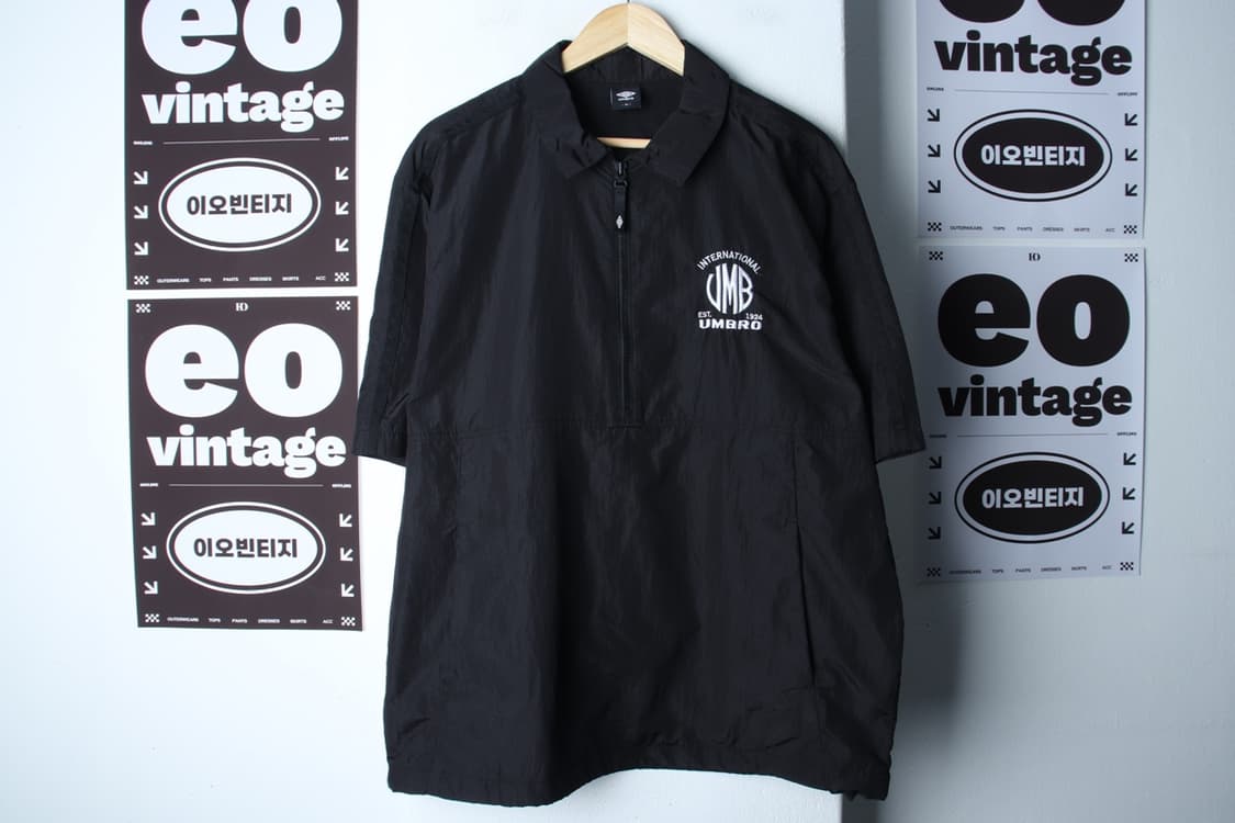 (XL-2XL) 엄브로 집업 바람막이 점퍼자켓 반소매 아노락-H32837 상품이미지2