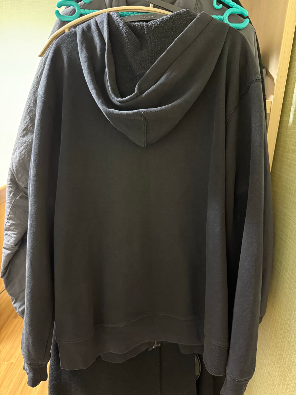 GAP 갭 후드집업 블랙 상품이미지2