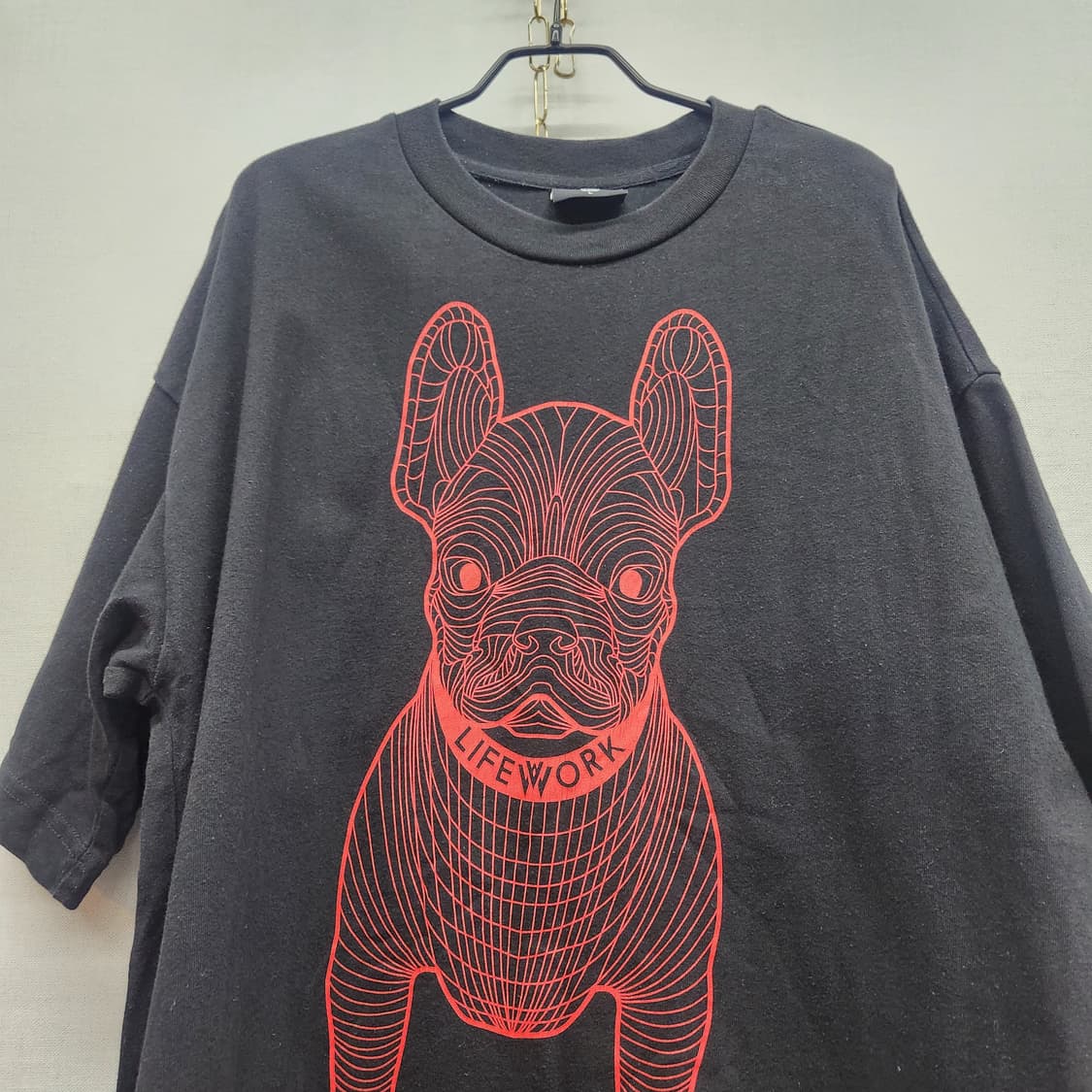 라이프워크 빅라독 와이어 그래픽 반팔티 L(XL) 상품이미지2