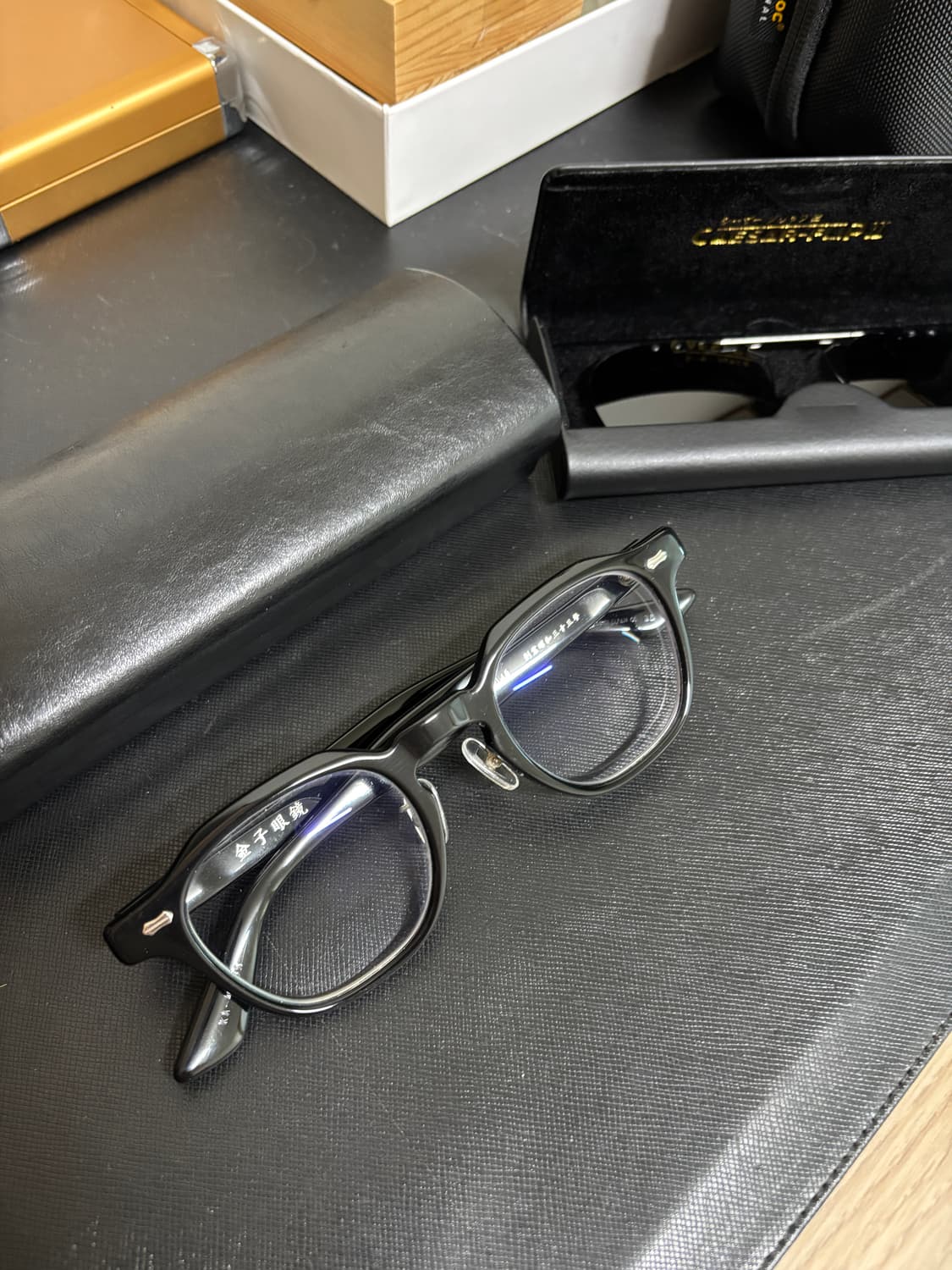 금자안경 KA41 블랙 + 클립시저선글라스 상품이미지1