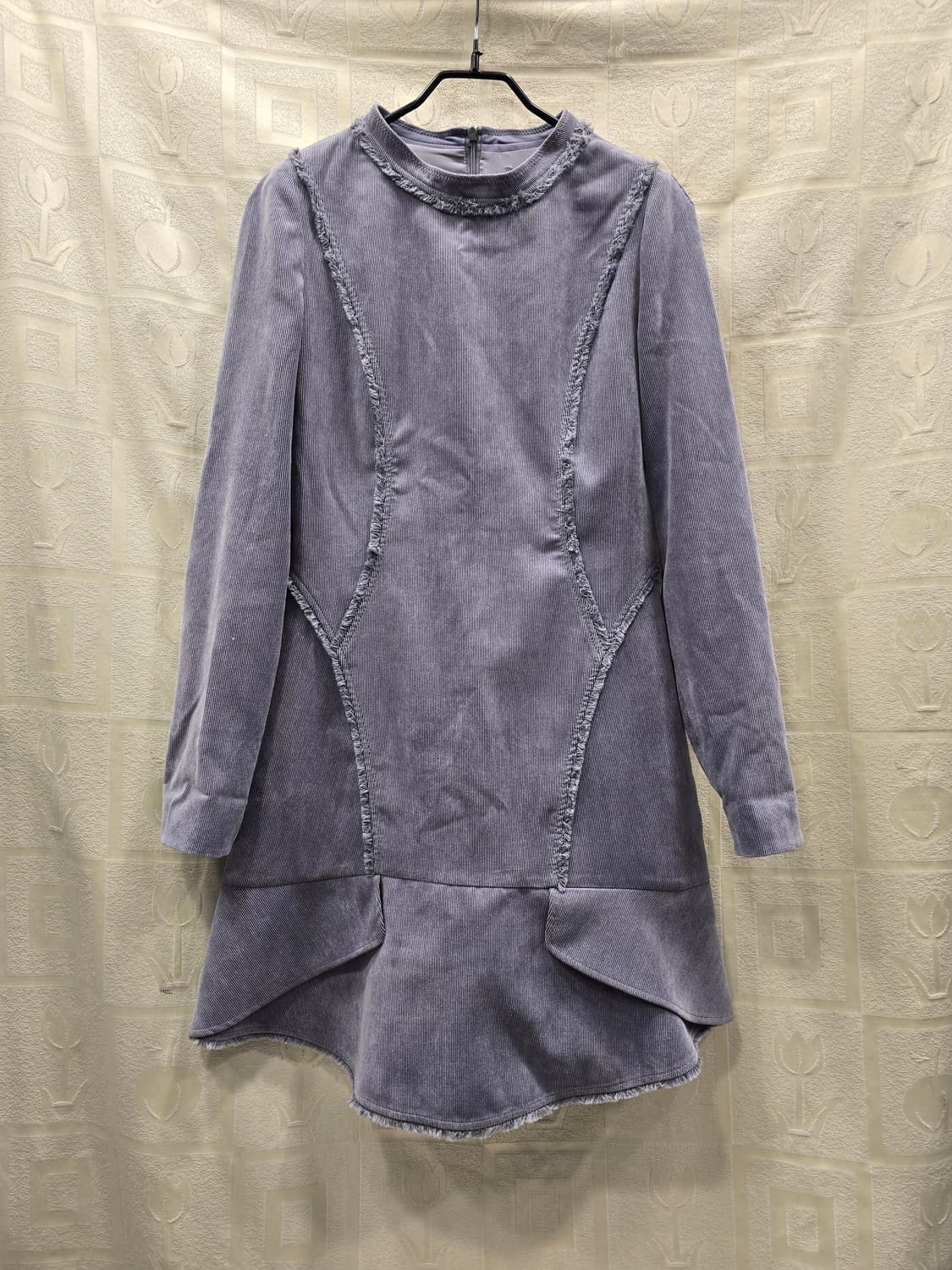 지고트 회색 코듀로이 원피스 S (55) 상품이미지1