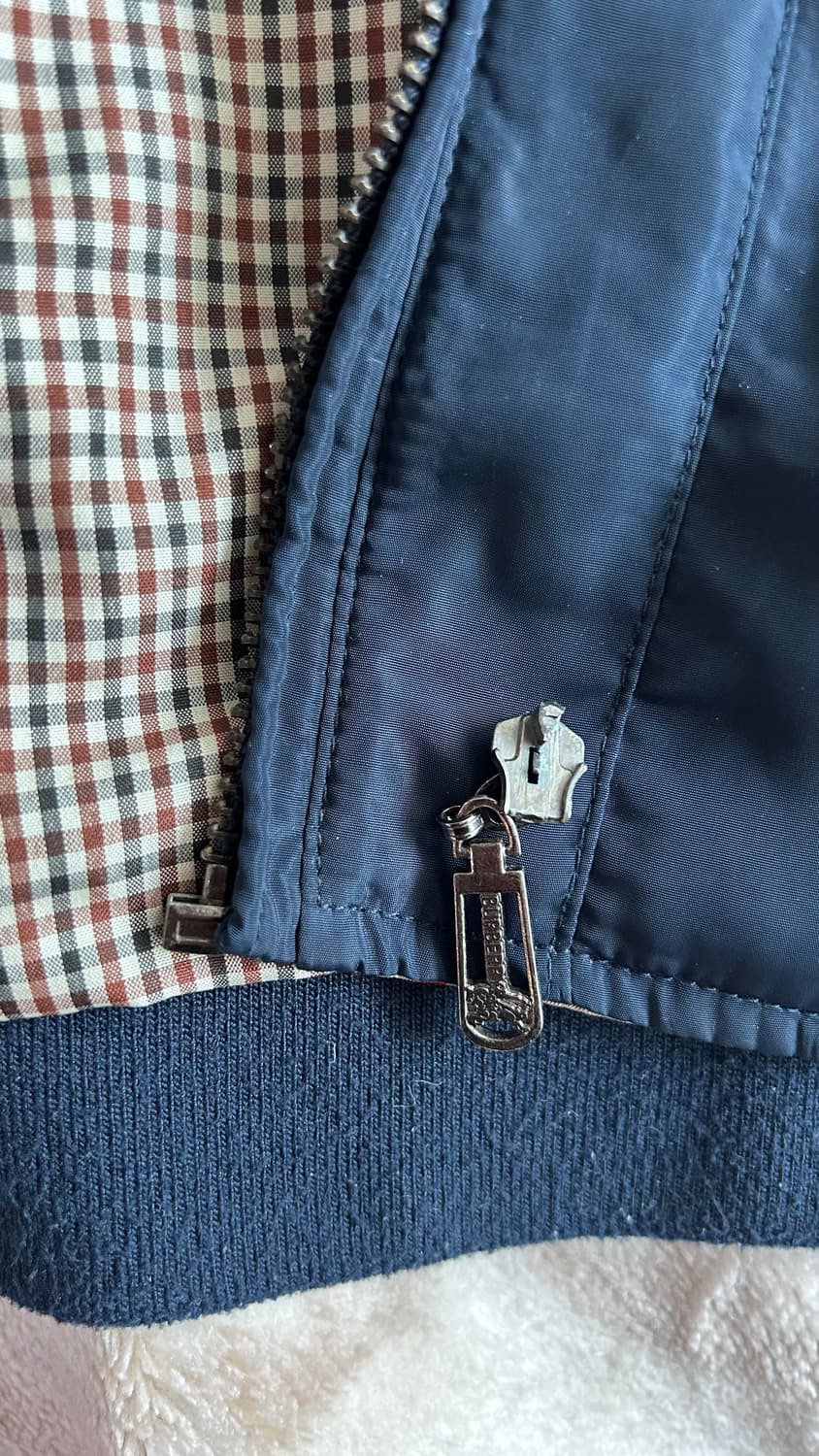 버버리 네이비 집업 자켓  상품이미지6