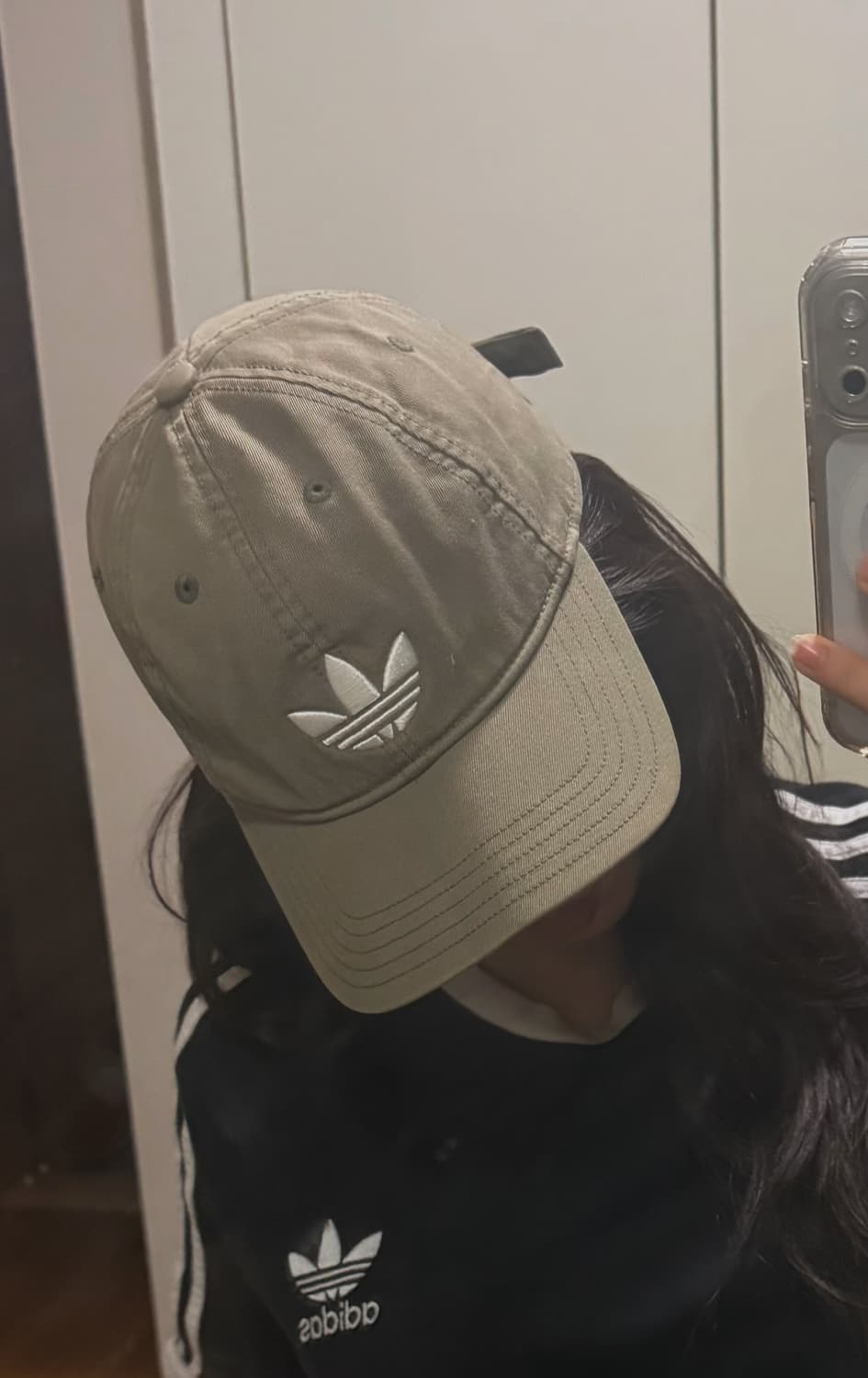 아디다스 카키 볼캡 급처🥺 상품이미지6