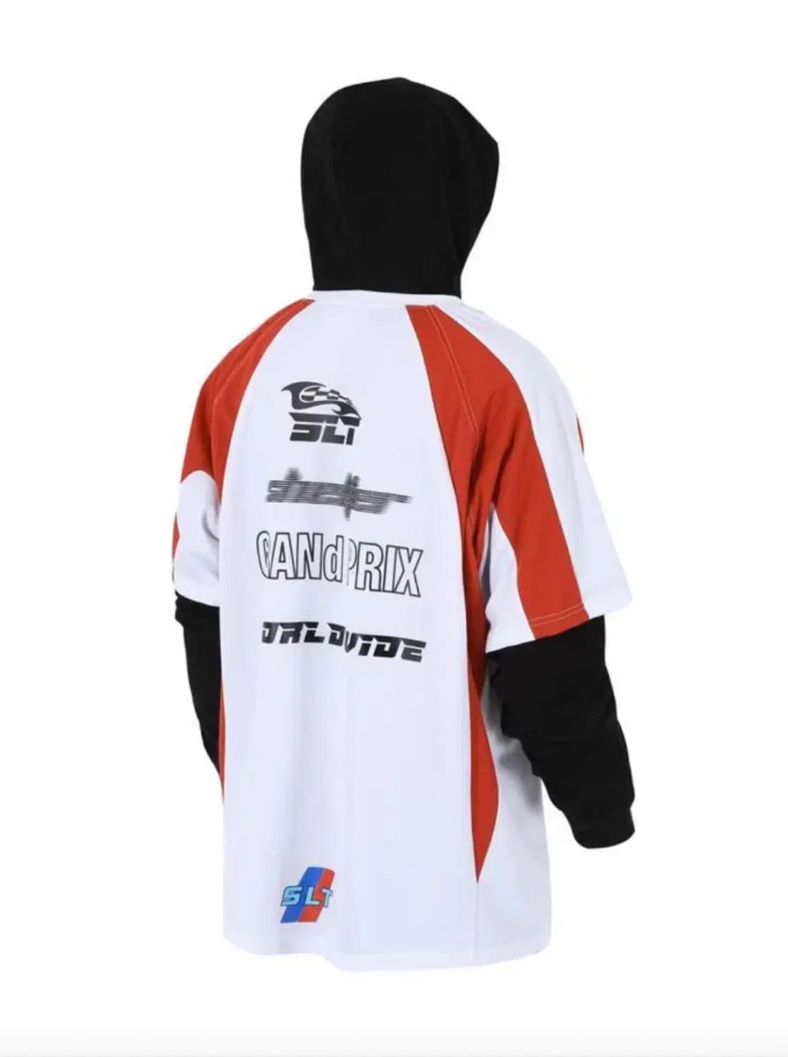 로어링라드 레이어드 후드 티셔츠 L 상품이미지2