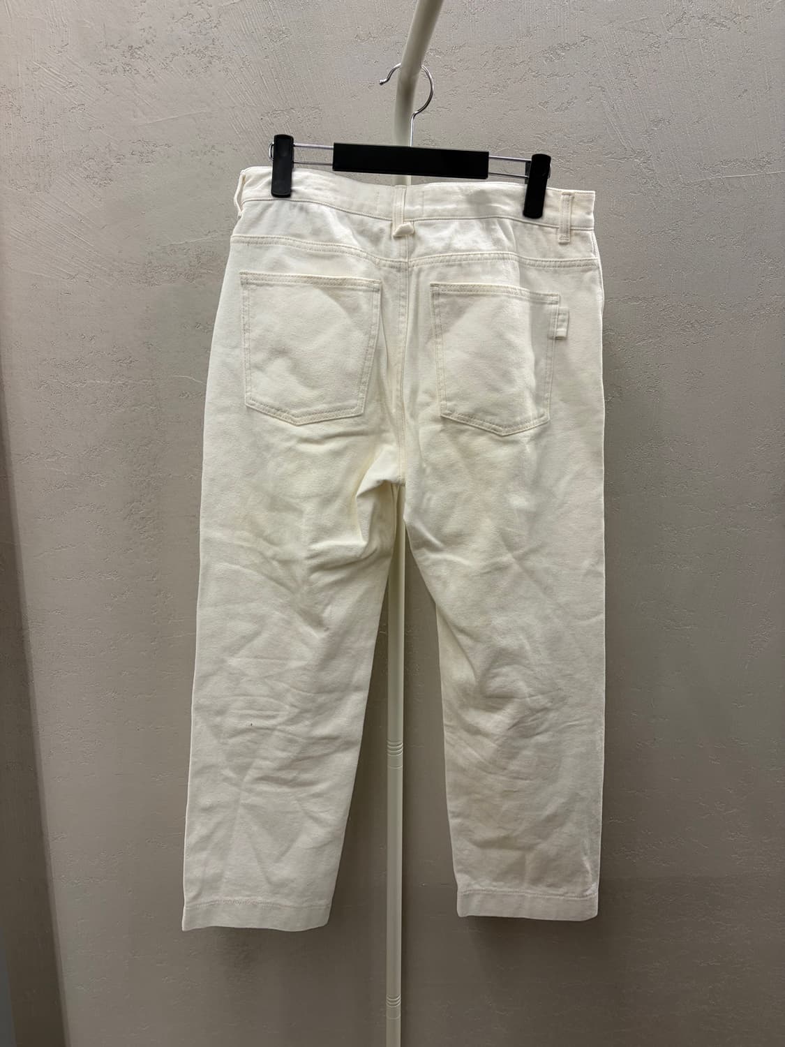 타임 옴므 팬츠 화이트 32 상품이미지6