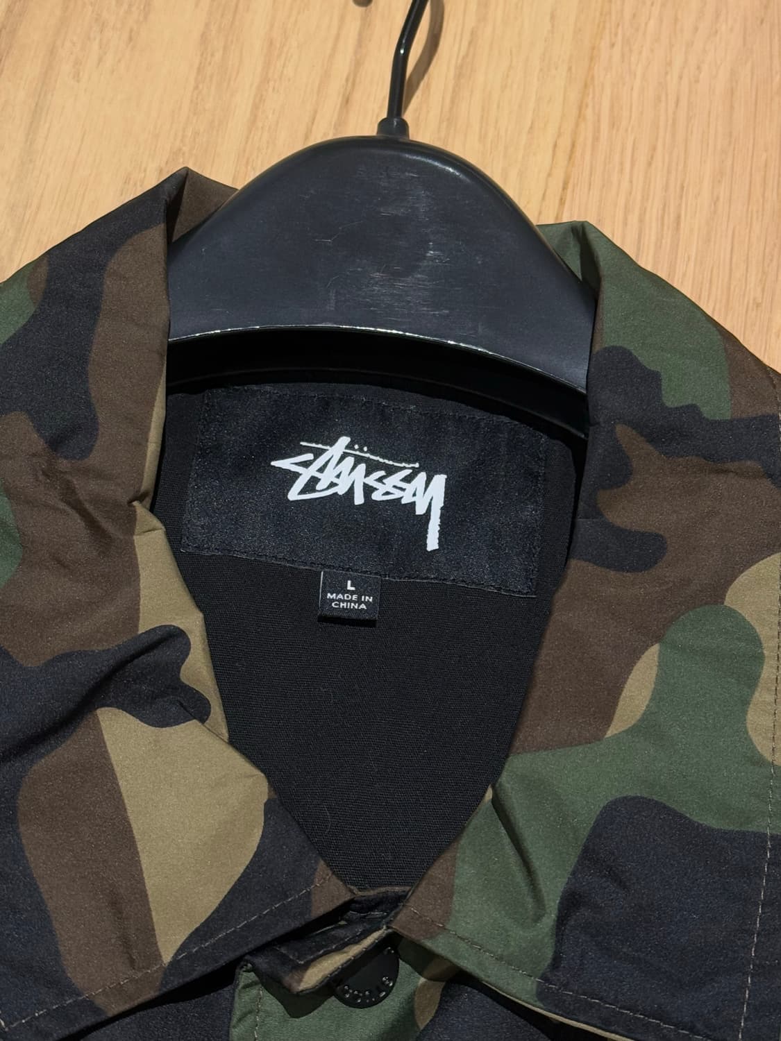 [L] stussy camo coach jacket japan 상품이미지5