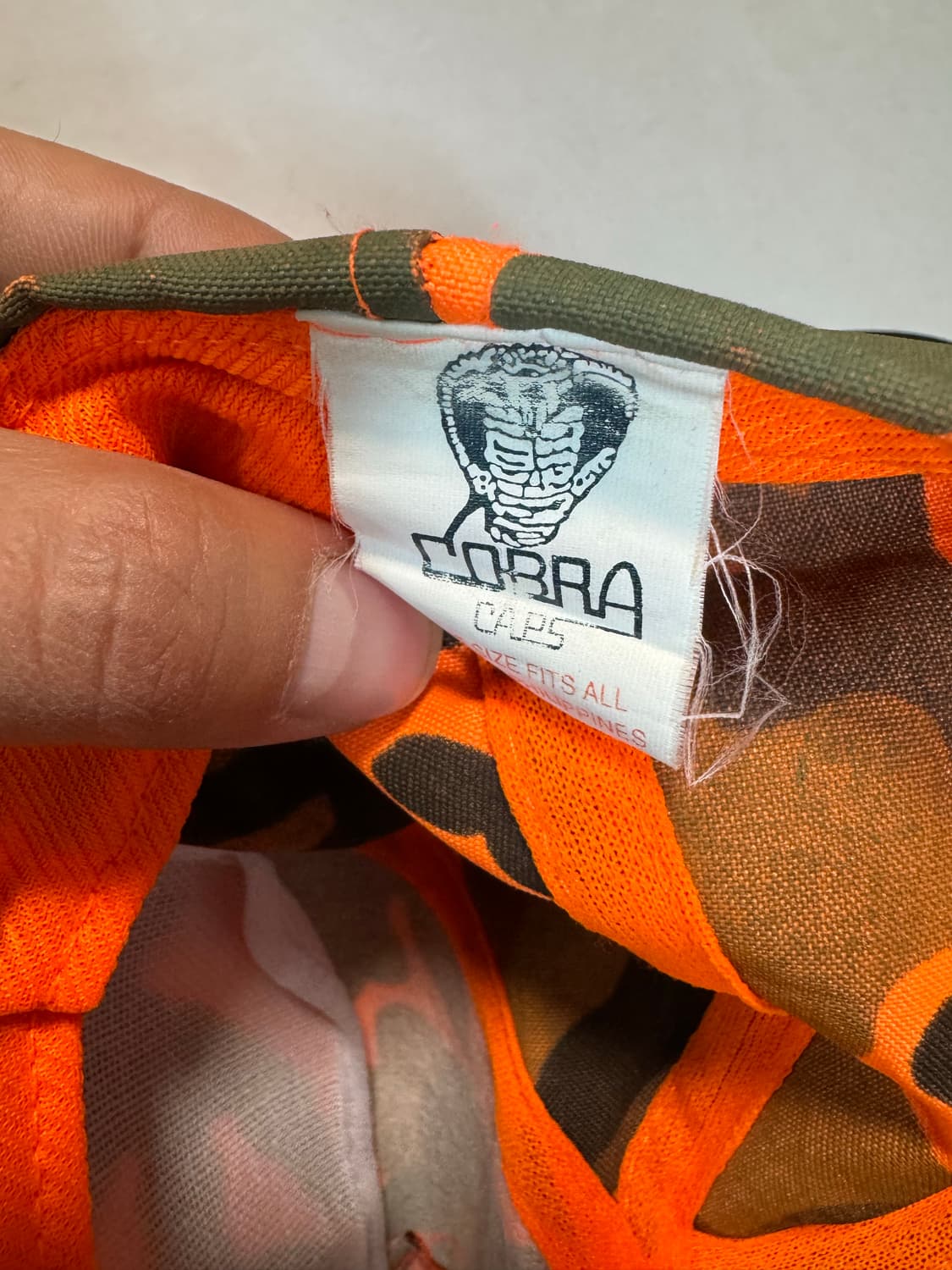 코브라캡 빈티지 카모 플라쥬 스냅백 모자 볼캡 캠프캡 트러커캡 상품이미지4