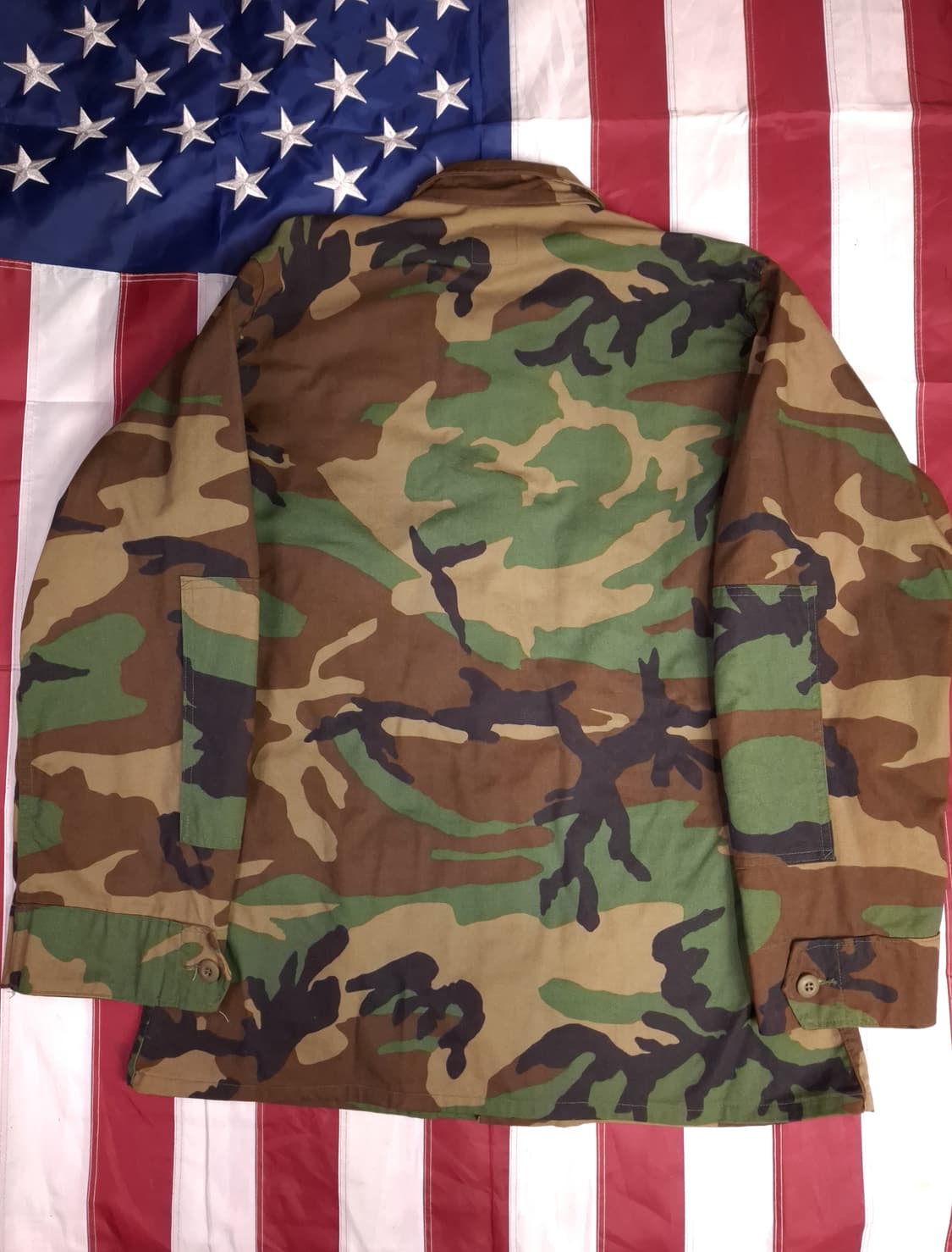 새제품 오리지날 90's 미군 지급용 우드랜드 헤비웨이트 BDU 자켓 상품이미지4