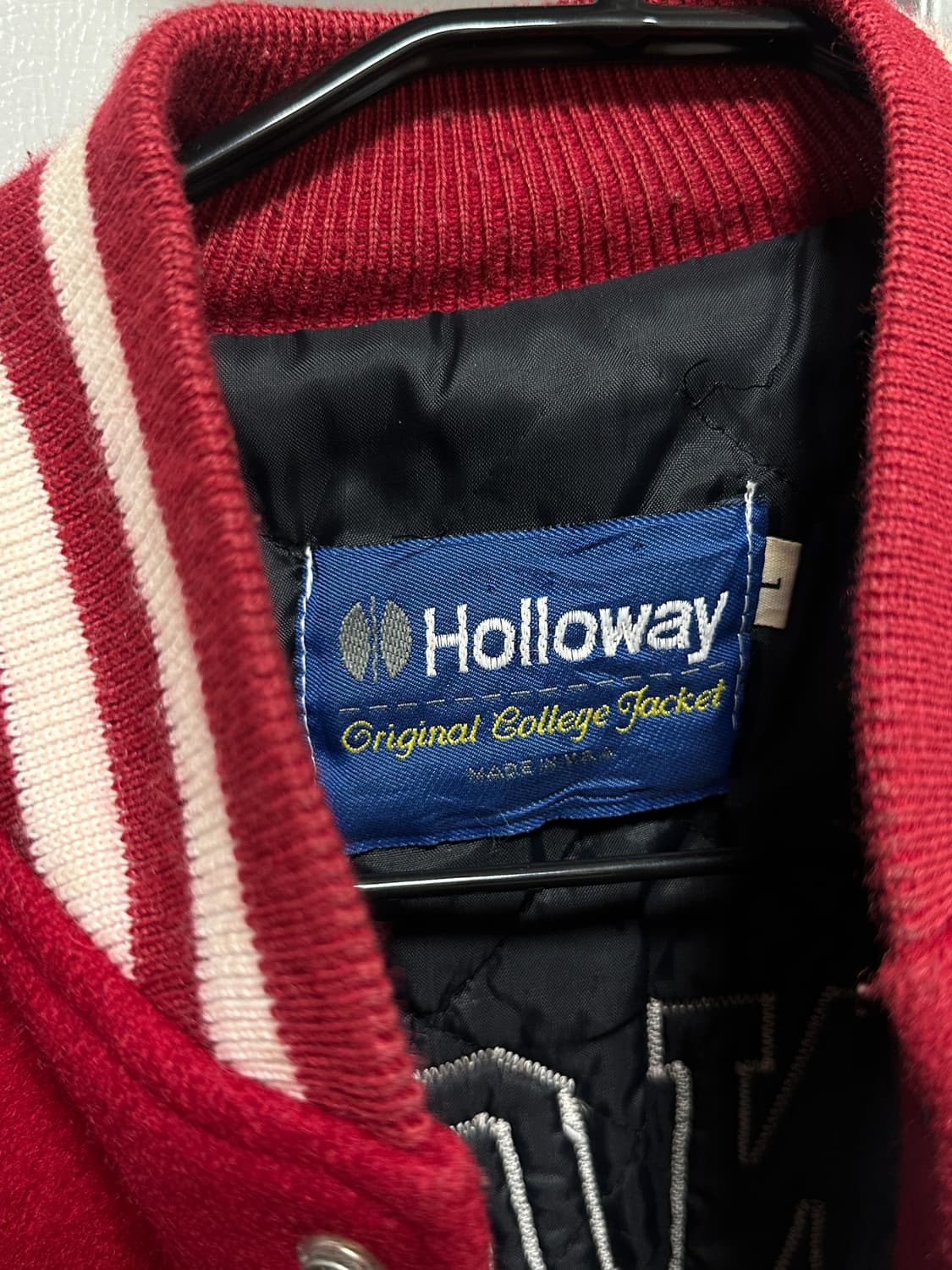 Holloway 아메리칸 빈티지 바시티 자켓 상품이미지5