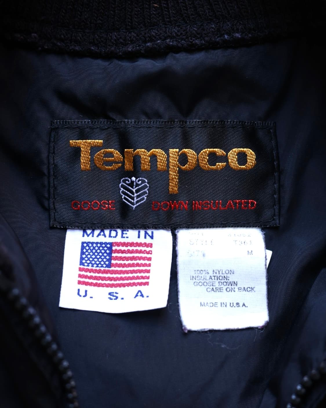 Tempco(템포) 80s 구스다운 베스트 상품이미지4