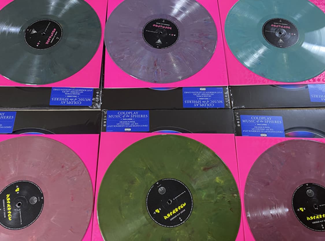 COLDPLAY LP 9집 Music of the Spheres 한정판 상품이미지5