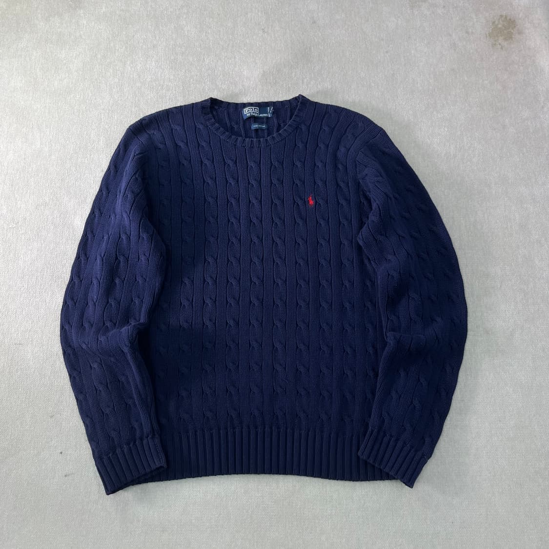 105 폴로랄프로렌 코튼 꽈배기 니트 상품이미지1