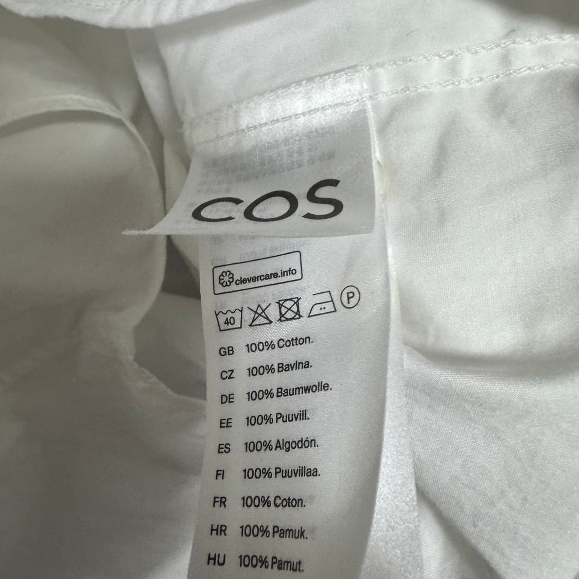 cos 코스 차이나카라 셔츠 39 사이즈 175/96A 상품이미지3