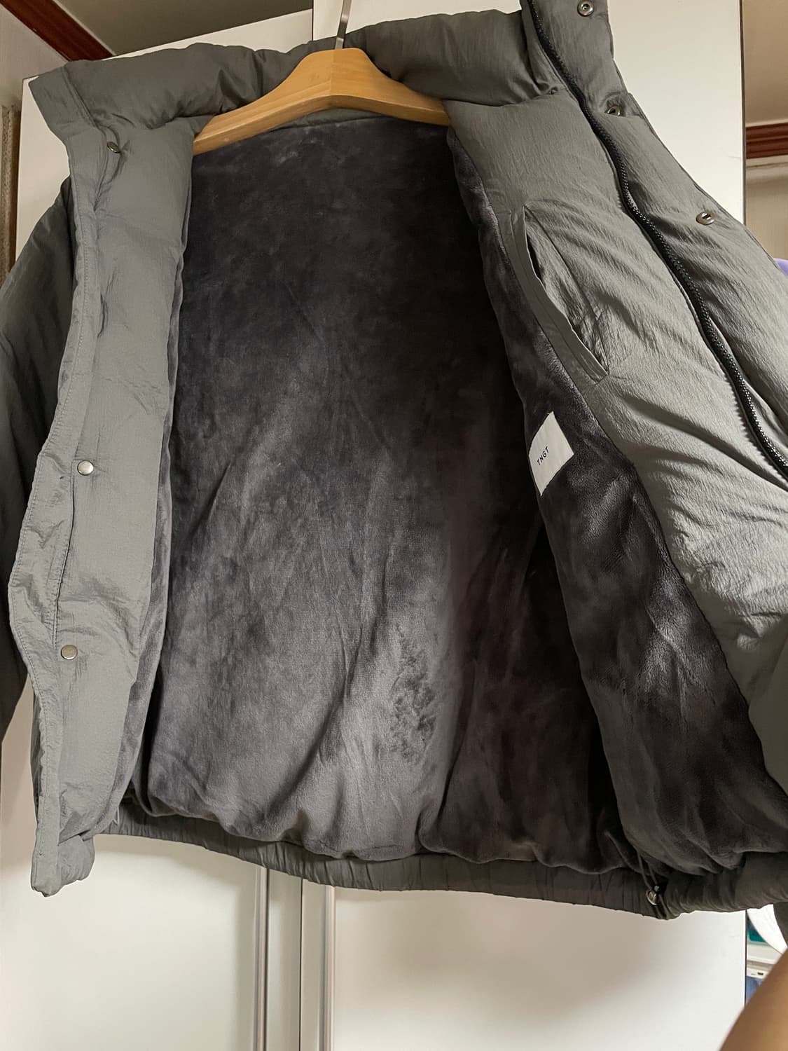 tngt 에어 웜 구스 다운 점퍼 오버핏 상품이미지3