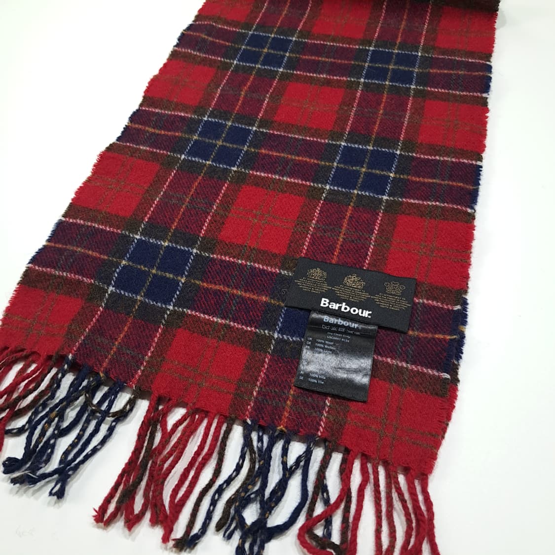 MX446 바버  크리스마스 타탄체크 머플러 목도리 상품이미지3