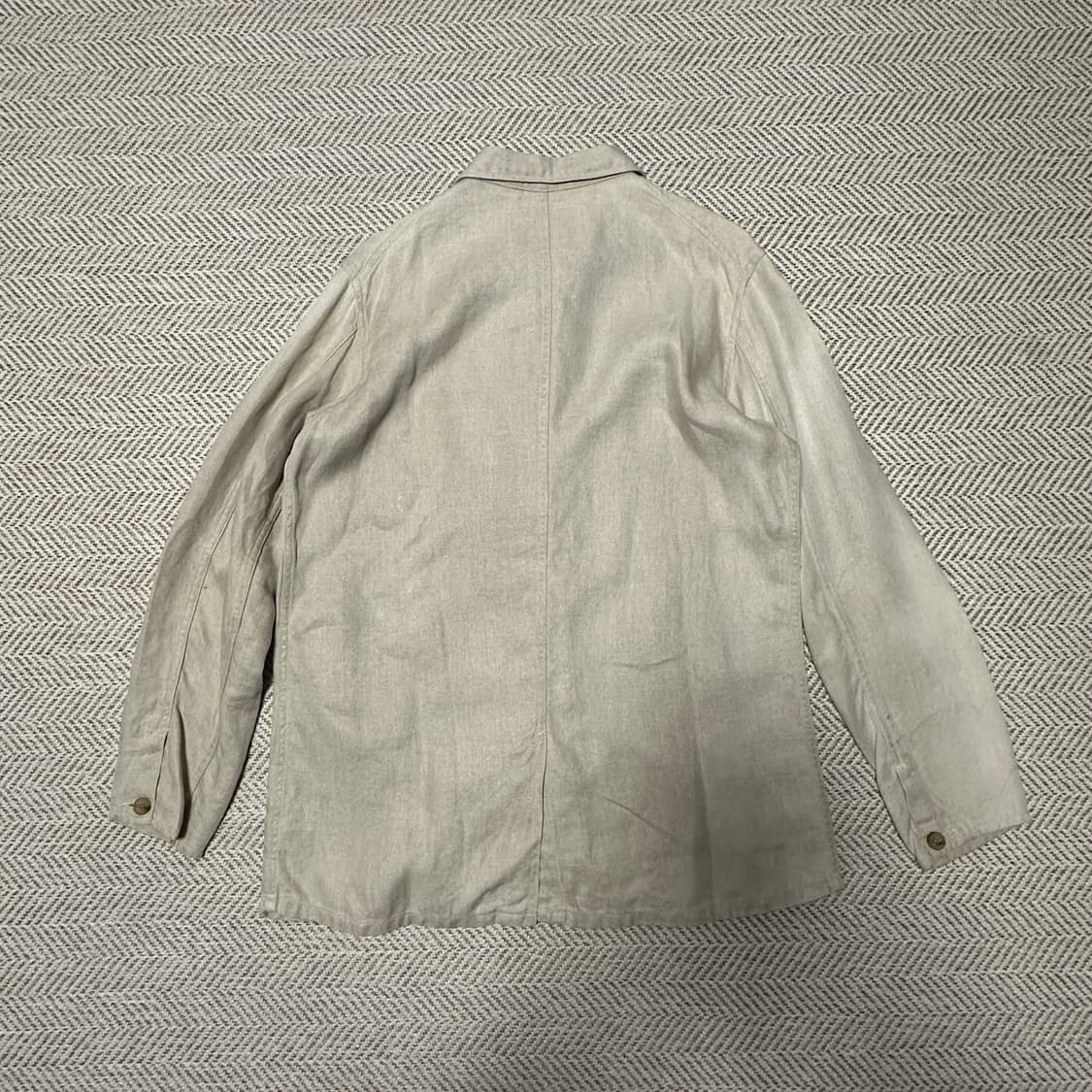 PHERROWS japan work shirt jacket ivory 상품이미지2