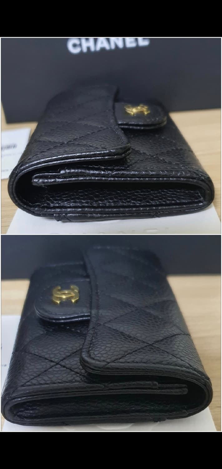 샤넬 캐비어 클똑 카드지갑/지갑 정품S급(보증서O) 상품이미지8