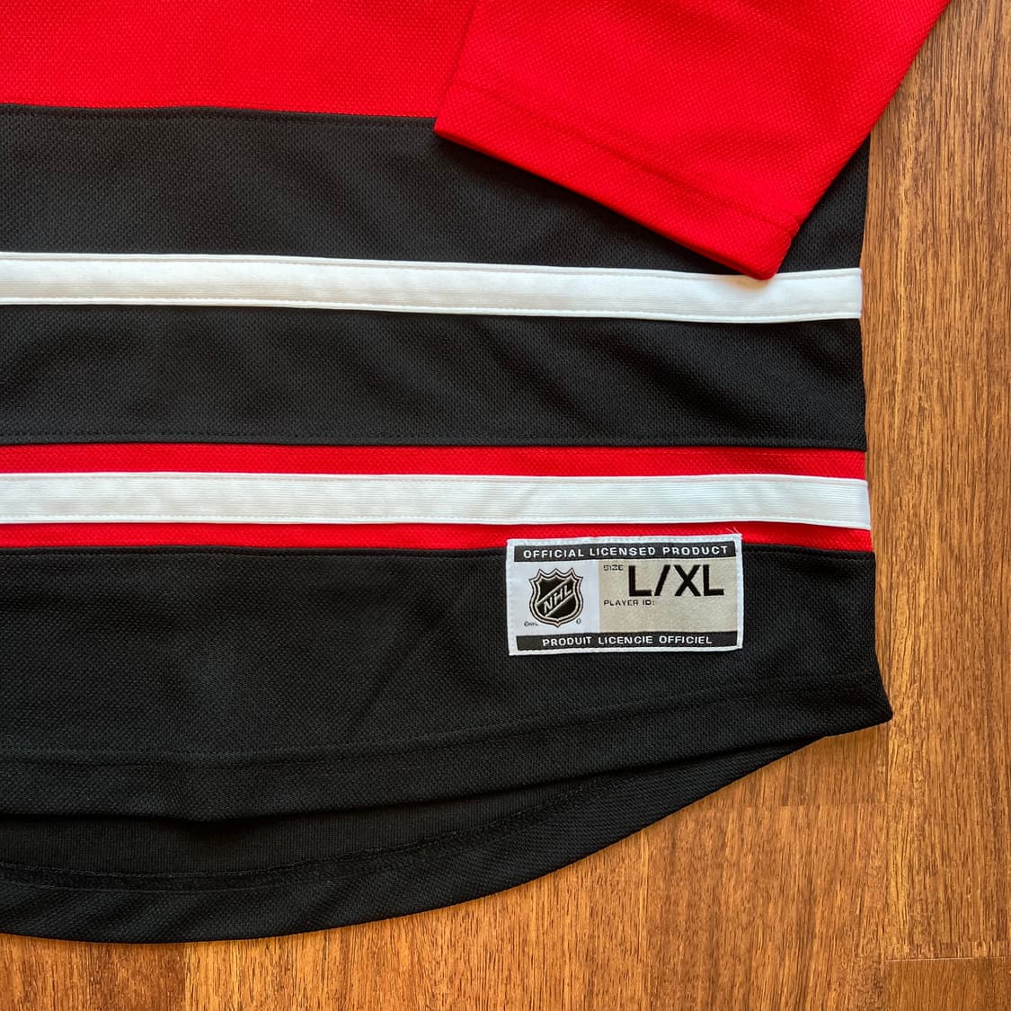 [L/XL]NHL 패트릭 케인 시카고 블랙호크스 레트로 져지  상품이미지4