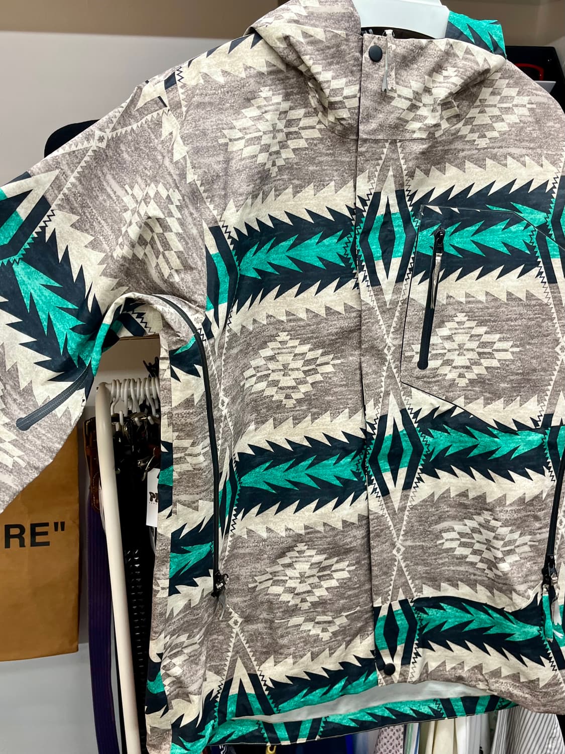 [105] 알뉴볼드 레이어 후드 바람막이 자켓 상품이미지2