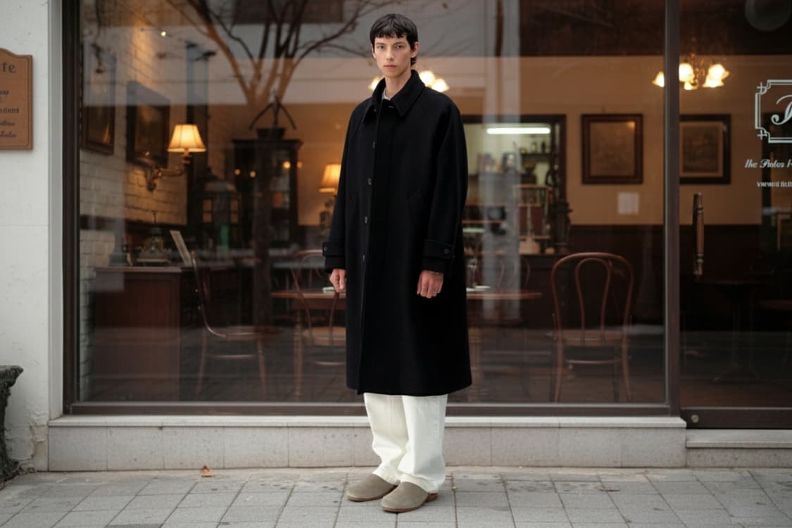 Givenchy 지방시 캐시미어 스탠다드 롱코트 상품이미지1