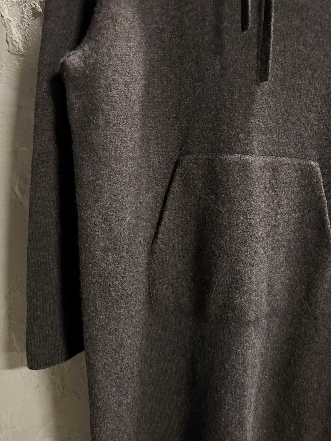 DKNY 캐시미어 블렌드 후드 니트 원피스 S 상품이미지2