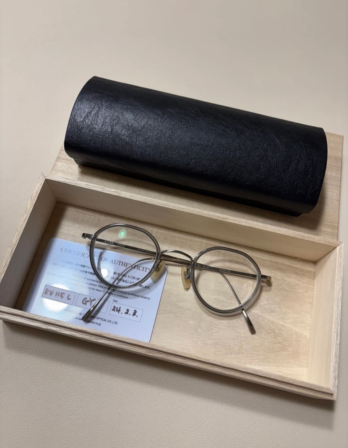 금자안경 kv-115l 빈티지 안경테 상품이미지2