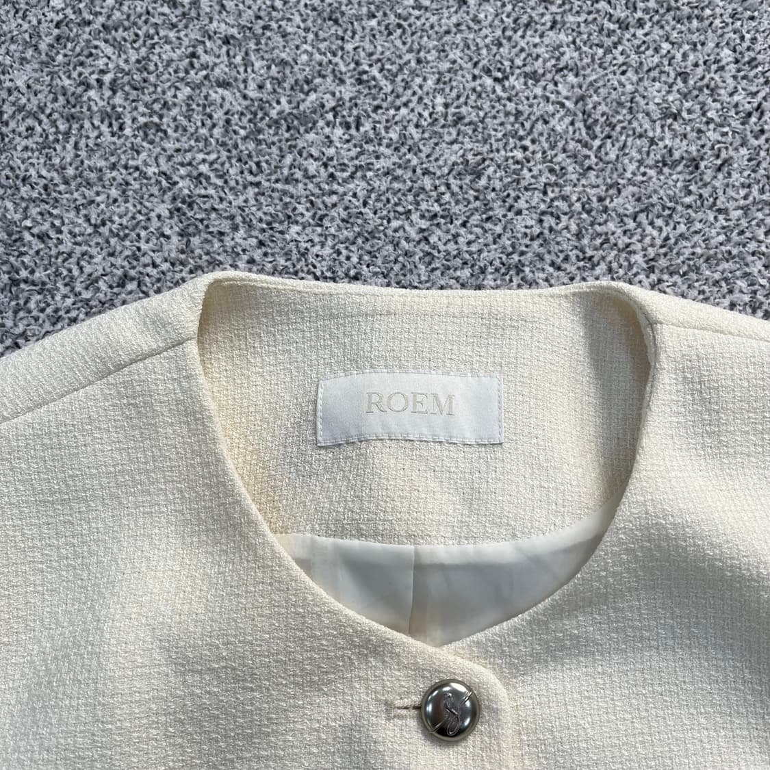 M 로엠 여성 트위드 자켓 0403M 상품이미지2