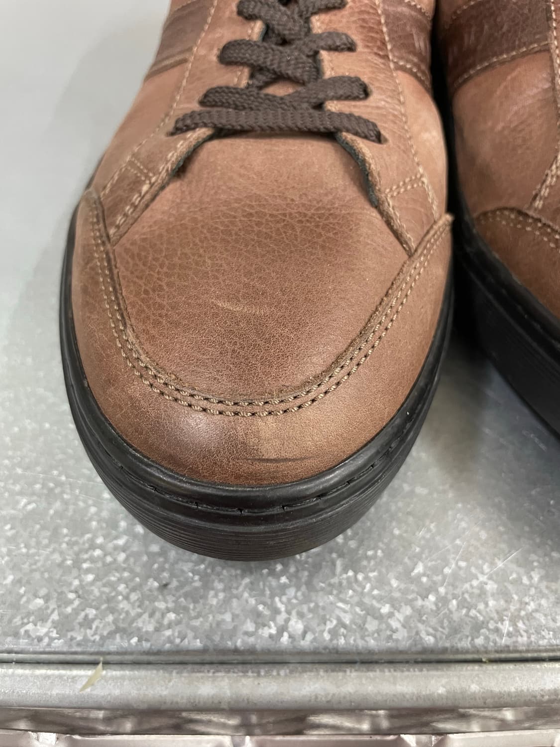 토즈 레더 스니커즈 브라운 9.5 상품이미지7