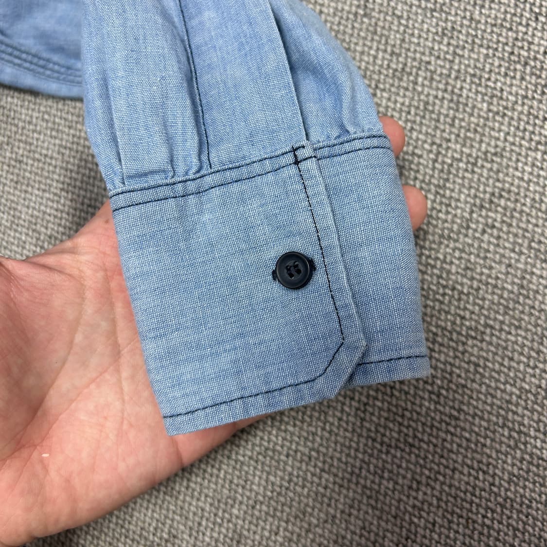 이자벨마랑 우먼스 셔링 데님셔츠(36) 상품이미지8