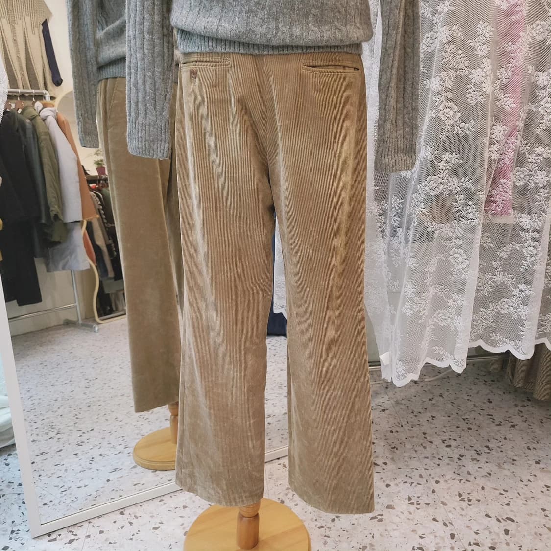 세미부츠컷 코듀로이 팬츠(Japan made) 상품이미지7