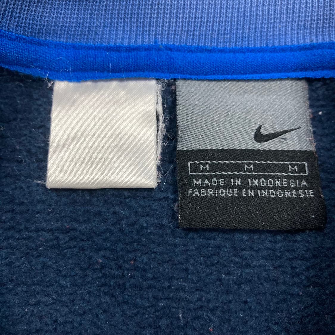 나이키 블루 컬러 인테르 로고 맨투맨 상품이미지5