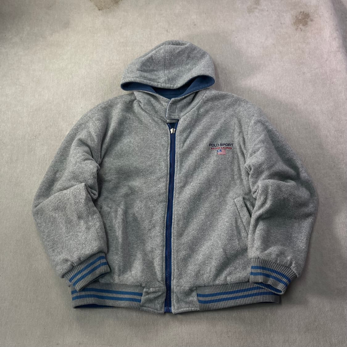 105 폴로랄프로렌 스포츠 리버시플 플리스 후디 자켓 상품이미지1