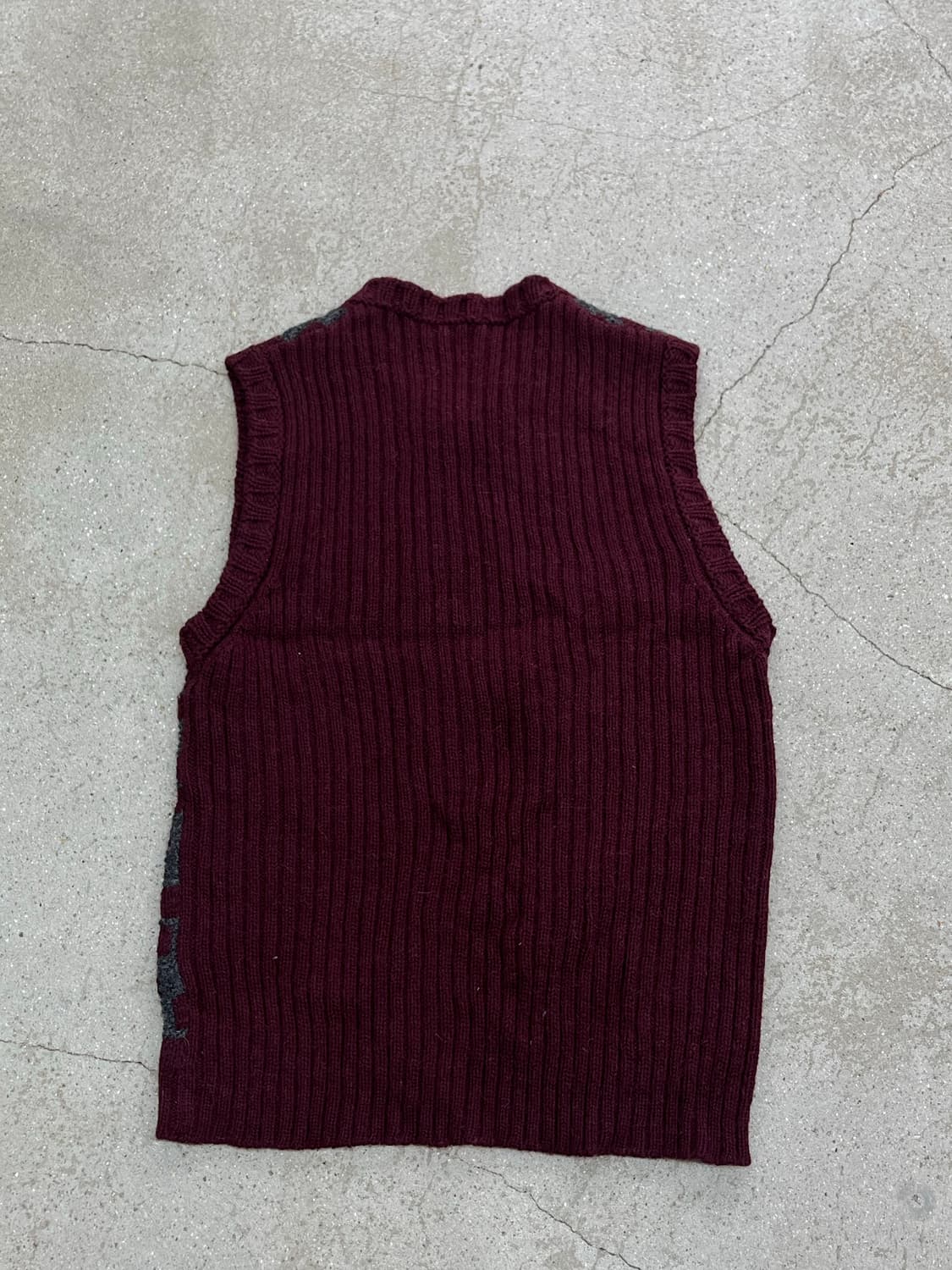 SISLEY knit vest 상품이미지4