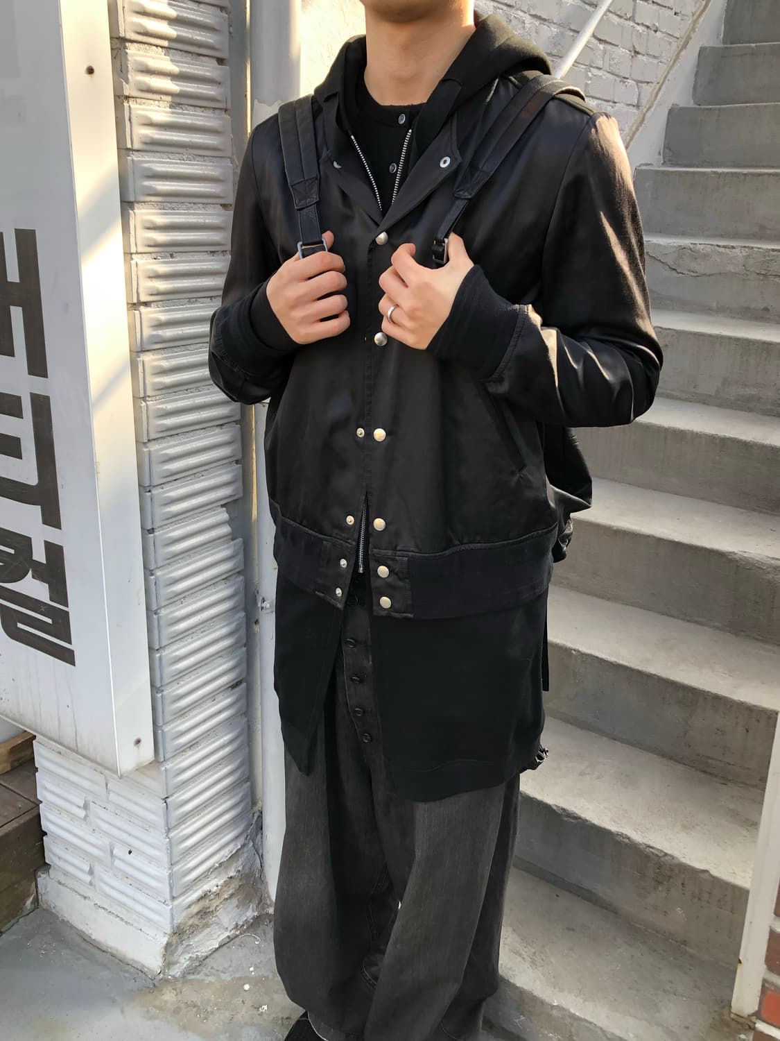 요지야마모토 플라이 버튼 데님 상품이미지2