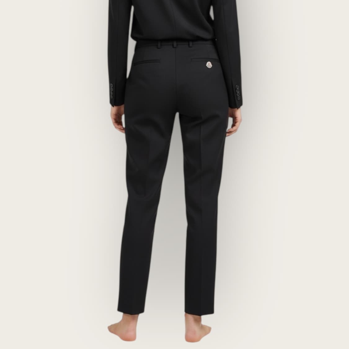 62/ 몽클레어 와펜패치 울 슬랙스 팬츠(새상품) 상품이미지1