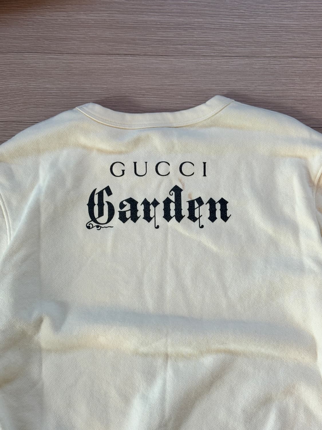 구찌 가든 Via Porta Rossa 맨투맨 M(이탈리아) 상품이미지9