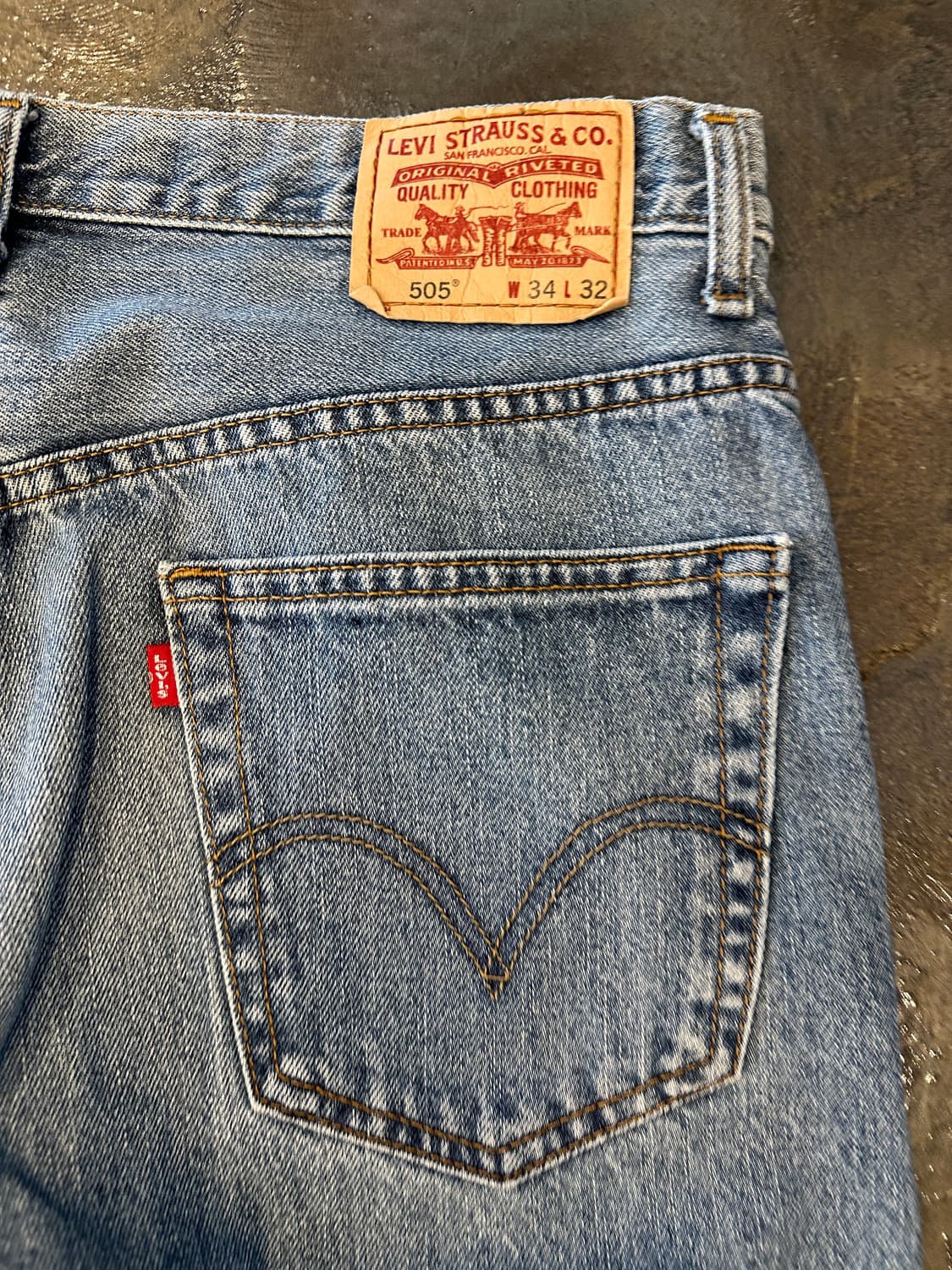 00s Levis 리바이스 505 W34 L32 상품이미지6