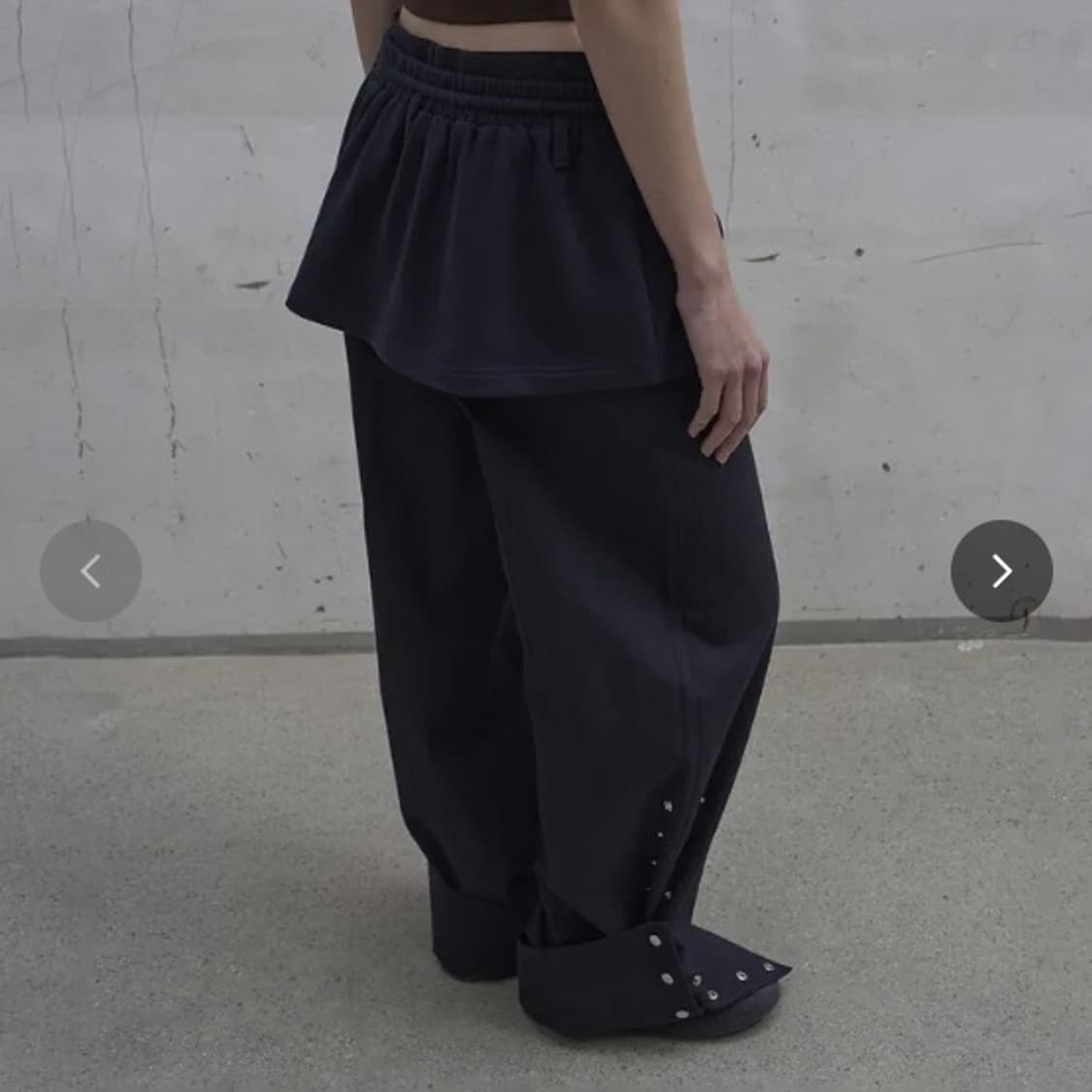 엘씨디씨티엠 SIDE SNAP WIDE TROUSERS 상품이미지2