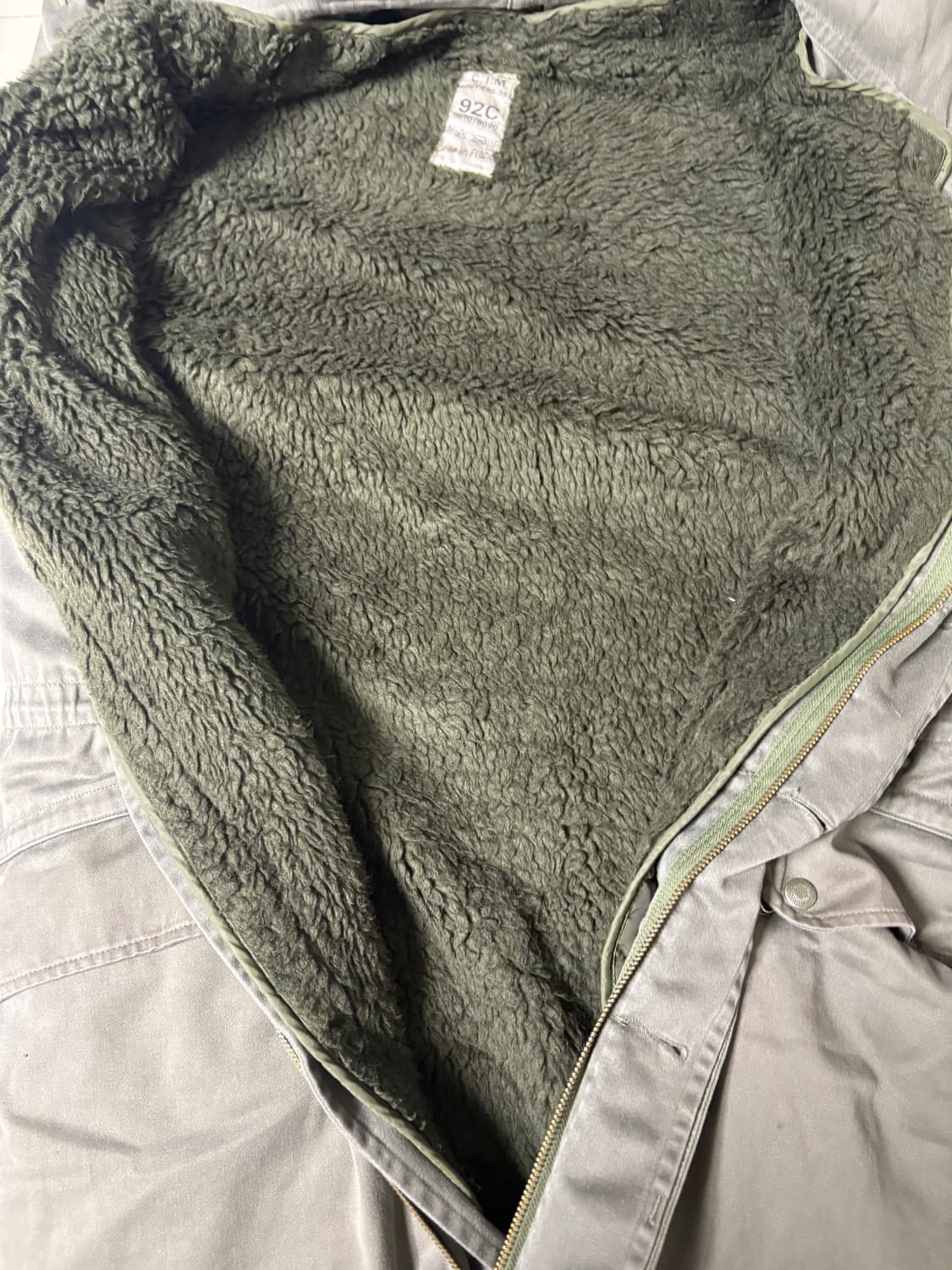 빈티지 프랑스군 야상 M64 내피포함 (L) 상품이미지3