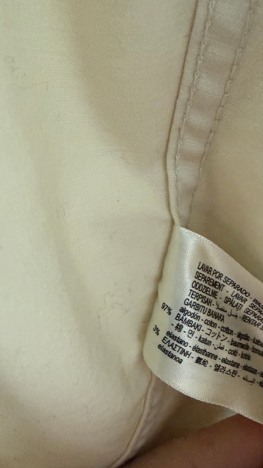 ZARA ORIGINS 자라 오리진 코튼 집업 블루종 자켓 (M/100) 상품이미지6